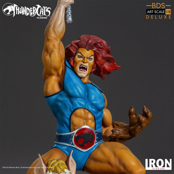 Lion-O & Snarf Art Scale