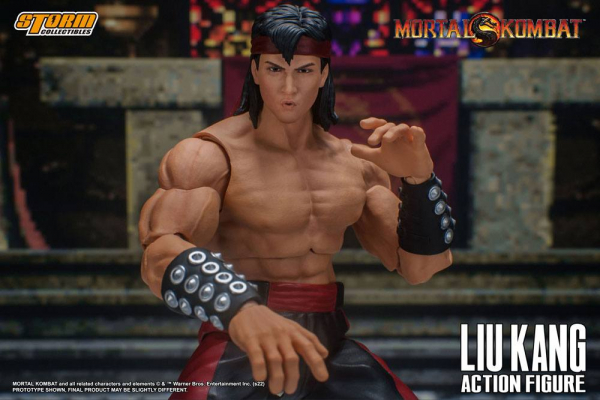 Liu Kang Actionfigur 1:12, Mortal Kombat, 18 cm