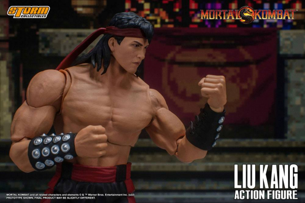 Liu Kang Actionfigur 1:12, Mortal Kombat, 18 cm