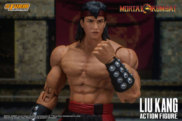 Liu Kang Actionfigur 1:12, Mortal Kombat, 18 cm