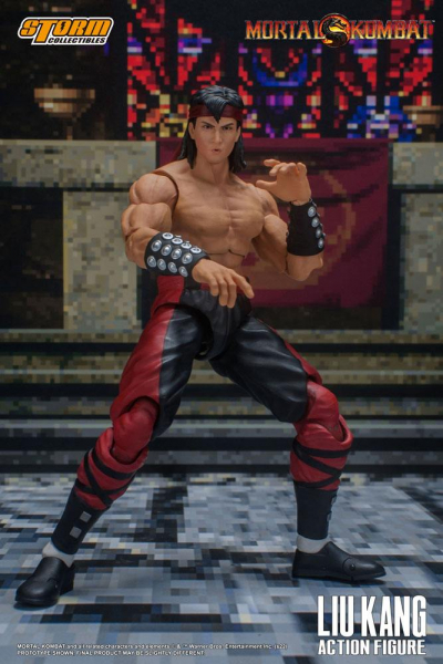 Liu Kang Actionfigur 1:12, Mortal Kombat, 18 cm