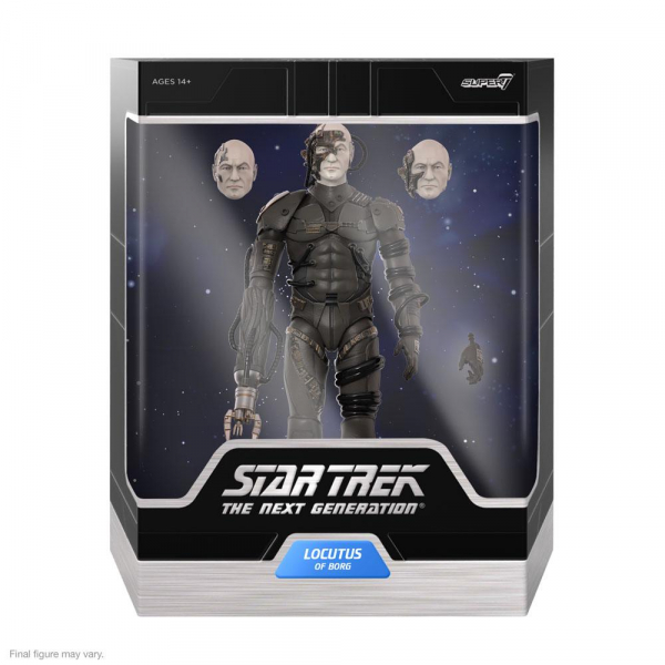 Locutus of Borg Actionfigur Ultimates, Star Trek: The Next Generation, 18 cm