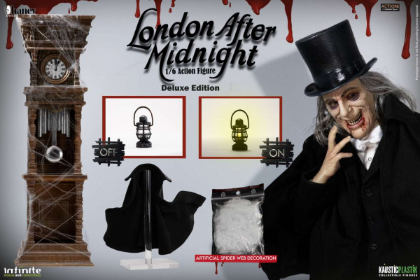 Lon Chaney Action Figure 1/6 Deluxe Version, London After Midnight (1927), 30 cm