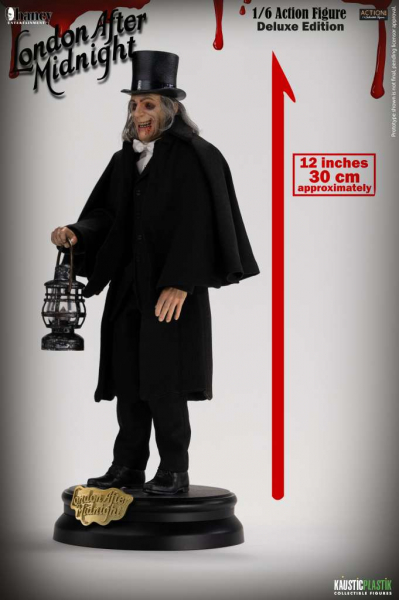 Lon Chaney Actionfigur 1:6 Deluxe Version, Um Mitternacht (1927), 30 cm