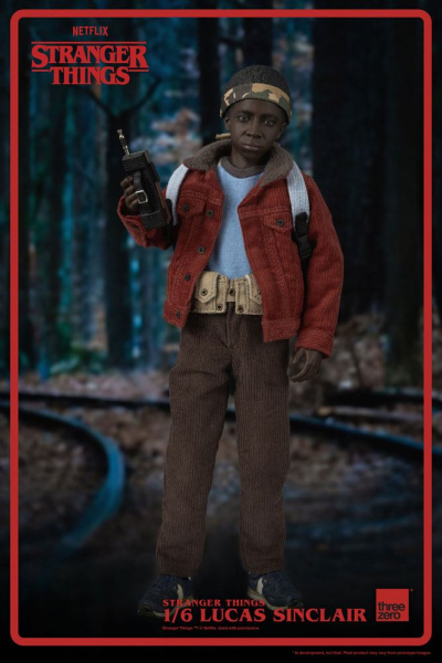 Lucas Sinclair Actionfigur 1:6, Stranger Things, 24 cm