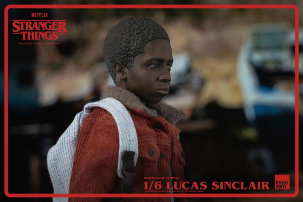 Lucas Sinclair Action Figure 1/6, Stranger Things, 24 cm