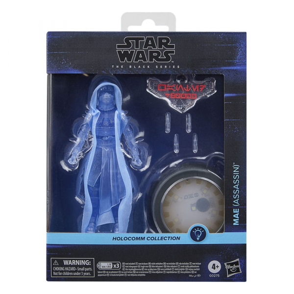 Mae (Assassin) Actionfigur Black Series Holocomm Collection Exclusive, Star Wars: The Acolyte, 15 cm