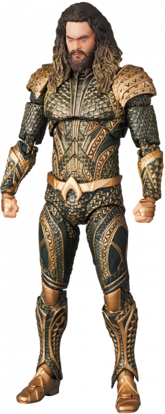 Aquaman Actionfigur MAFEX, Zack Snyder's Justice League, 16 cm