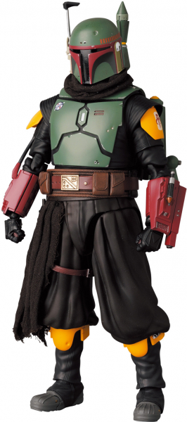 Boba Fett (Recovered Armor) Actionfigur MAFEX, Star Wars: The Mandalorian, 16 cm