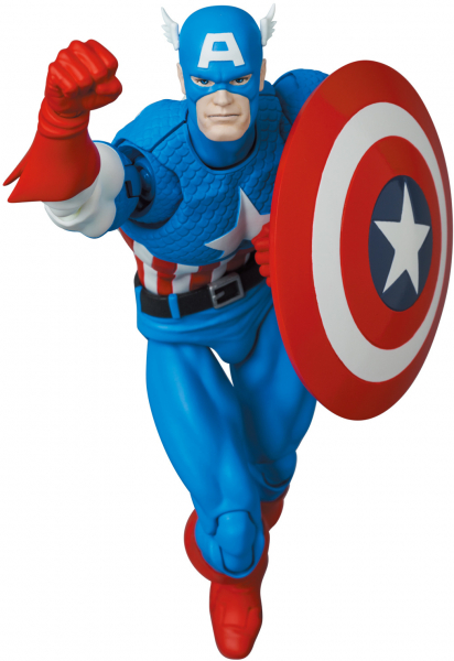 Captain America (Comic Ver.) Action Figure MAFEX, 16 cm