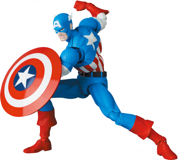 Captain America (Comic Ver.) Action Figure MAFEX, 16 cm