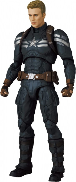 Captain America (Stealth Suit) Actionfigur MAFEX, The Return of the First Avenger, 16 cm