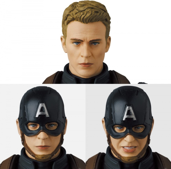 Captain America (Stealth Suit) Actionfigur MAFEX, The Return of the First Avenger, 16 cm