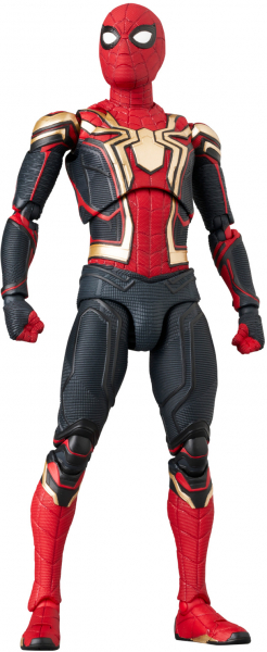 Spider-Man (Integrated Suit) Action Figure MAFEX, Spider-Man: No Way Home, 15 cm