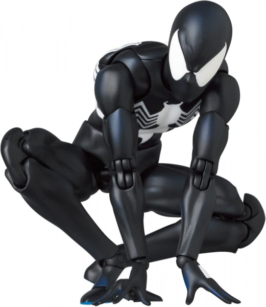 Black Costume Spider-Man (Comic Ver.) Actionfigur MAFEX, 16 cm