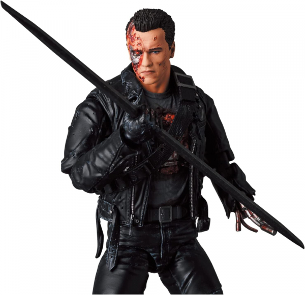T-800 (Battle Damage Ver.) Action Figure MAFEX, Terminator 2: Judgment Day, 16 cm