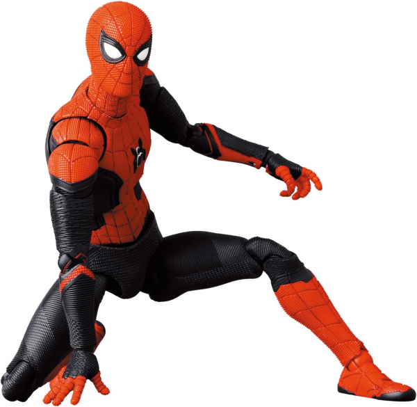 Spider-Man (Upgraded Suit) Action Figure MAFEX, Spider-Man: No Way Home, 15 cm