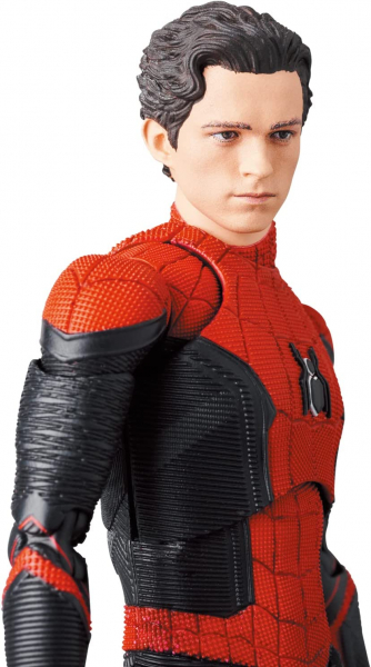 Spider-Man (Upgraded Suit) Actionfigur MAFEX, Spider-Man: No Way Home, 15 cm