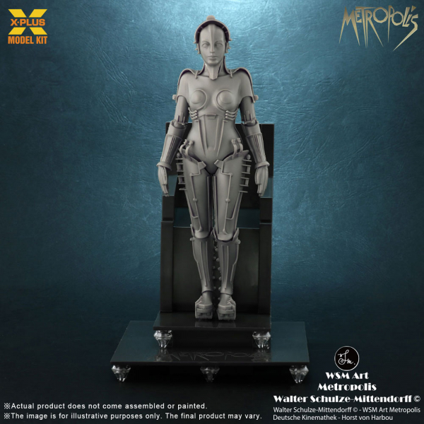 Maschinenmensch Maria (Silver Screen Edition) Model Kit 1/8, Metropolis, 26 cm