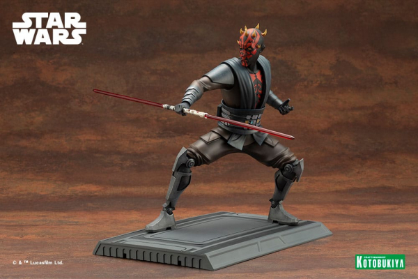 Darth Maul Statue 1:7 ArtFX, Star Wars: The Clone Wars, 26 cm