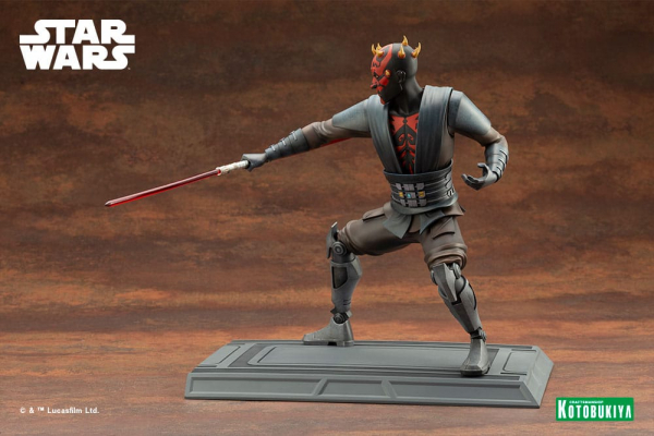 Darth Maul Statue 1:7 ArtFX, Star Wars: The Clone Wars, 26 cm