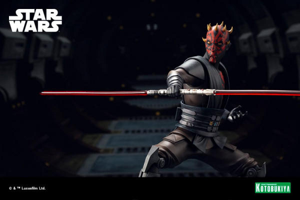 Darth Maul Statue 1/7 ArtFX, Star Wars: The Clone Wars, 26 cm