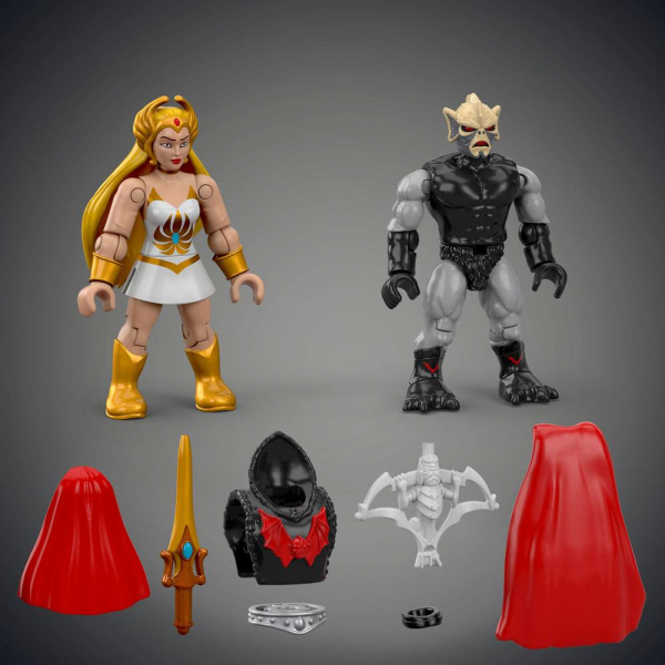 She-Ra vs. Hordak & Monstroid Bauset Mega Construx, Masters of the Universe