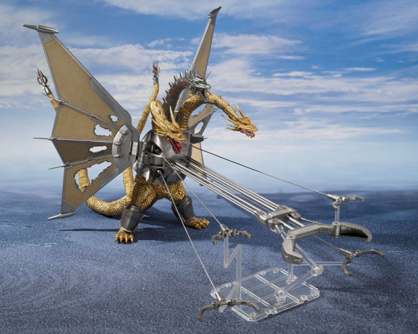 Mecha Ghidorah (Shinjuku Decisive Battle Special Set) Actionfigur S.H.MonsterArts, Godzilla - Duell der Megasaurier (1991), 25 cm