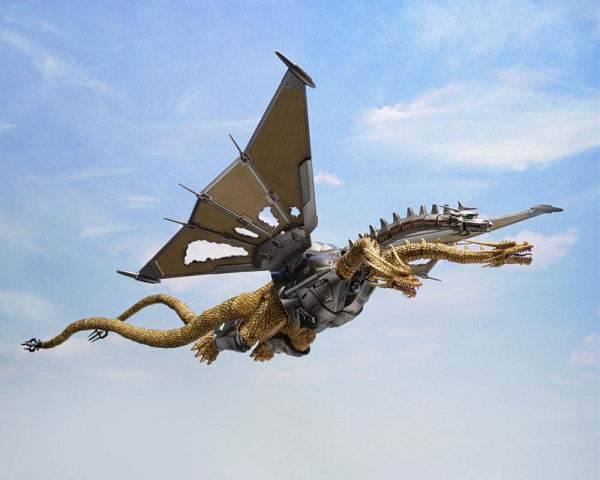 Mecha Ghidorah (Shinjuku Decisive Battle Special Set) Actionfigur S.H.MonsterArts, Godzilla - Duell der Megasaurier (1991), 25 cm