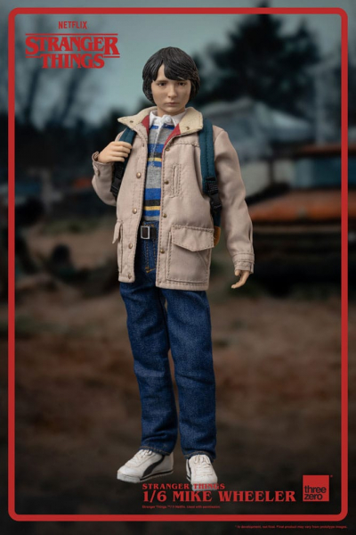 Mike Wheeler Actionfigur 1:6, Stranger Things, 24 cm