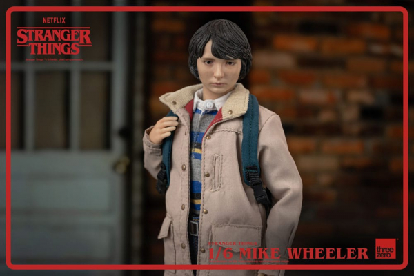 Mike Wheeler Actionfigur 1:6, Stranger Things, 24 cm