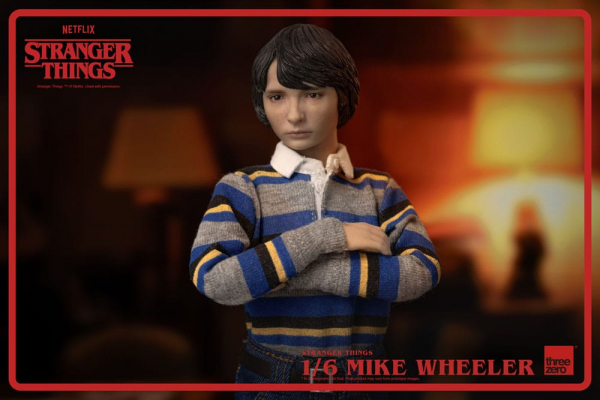 Mike Wheeler Actionfigur 1:6, Stranger Things, 24 cm