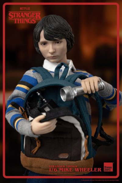 Mike Wheeler Actionfigur 1:6, Stranger Things, 24 cm