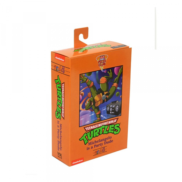 Ultimate Michelangelo (Cartoon) Actionfigur VHS Style, Teenage Mutant Ninja Turtles, 18 cm