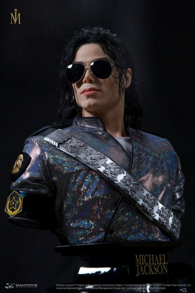 Michael Jackson Life-Size Bust Dangerous Tour, 78 cm