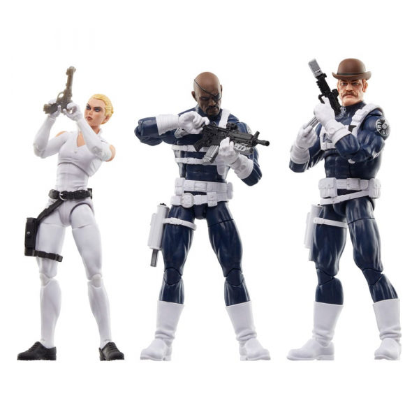 S.H.I.E.L.D. Action Figure 3-Pack Marvel Legends, Captain America, 15 cm