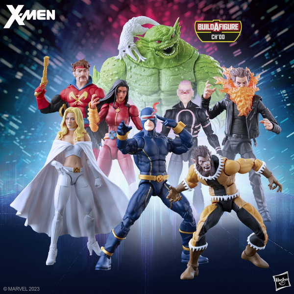 X-Men Actionfiguren Marvel Legends Wave (Ch'od BAF), 15 cm