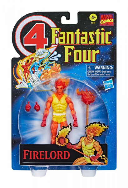 Firelord Actionfigur Marvel Legends Retro Collection, Fantastic Four, 15 cm