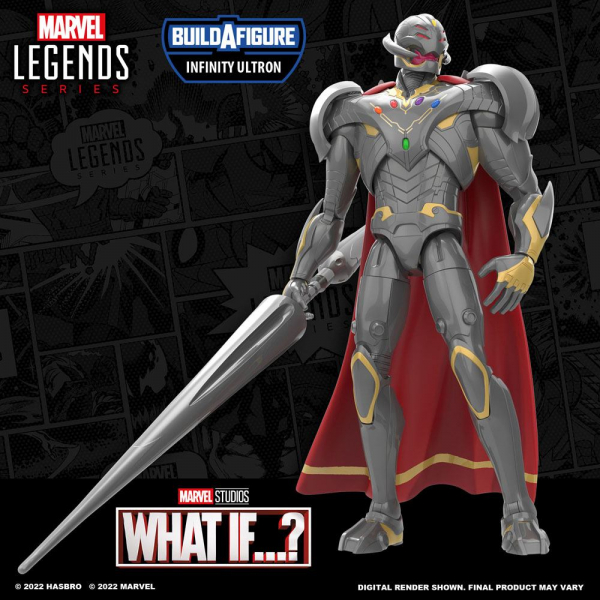 Avengers Actionfiguren Marvel Legends Wave 2 (Infinity Ultron BAF), 15 cm