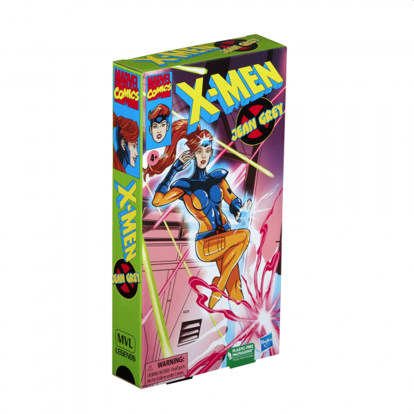 Jean Grey (VHS Edition) Actionfigur Marvel Legends Exclusive, X-Men: The Animated Series, 15 cm