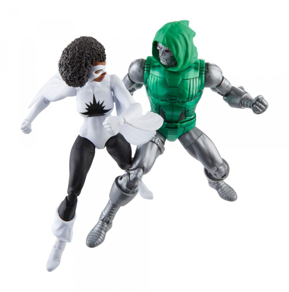 Captain Marvel vs. Doctor Doom Actionfiguren-Doppelpack Marvel Legends, Avengers 60th Anniversary, 15 cm