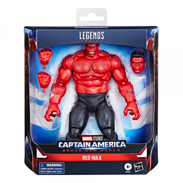 Red Hulk Actionfigur Marvel Legends Deluxe, Captain America: Brave New World, 22 cm