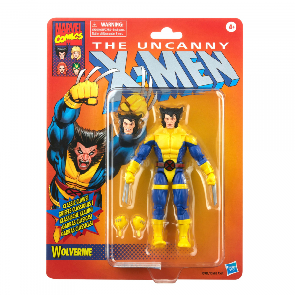 Wolverine Action Figure Marvel Legends Retro Collection, The Uncanny X-Men, 15 cm