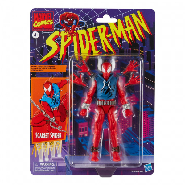 Scarlet Spider Actionfigur Marvel Legends Retro Collection, Spider-Man, 15 cm