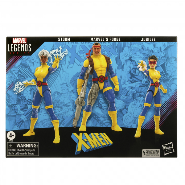 Storm, Forge & Jubilee Actionfiguren-Dreierpack Marvel Legends, X-Men, 15 cm