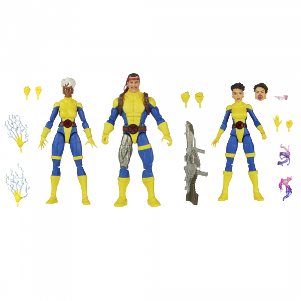 Storm, Forge & Jubilee Actionfiguren-Dreierpack Marvel Legends, X-Men, 15 cm