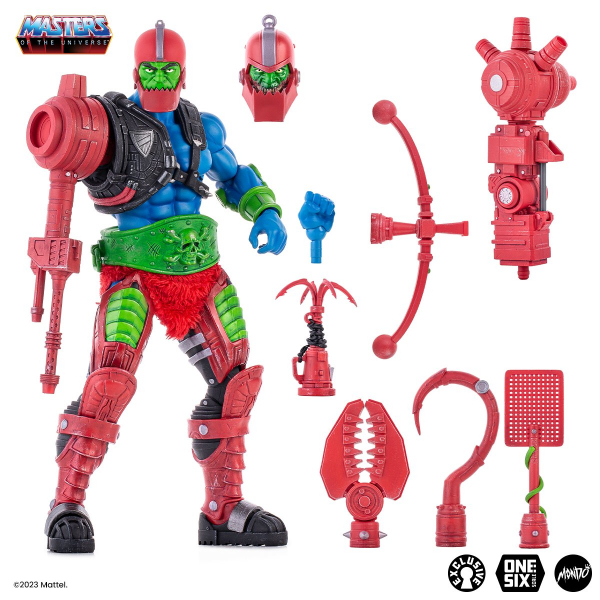 Trap Jaw (Classic Variant) Action Figure 1/6 Mondo Exclusive, Masters of the Universe, 30 cm