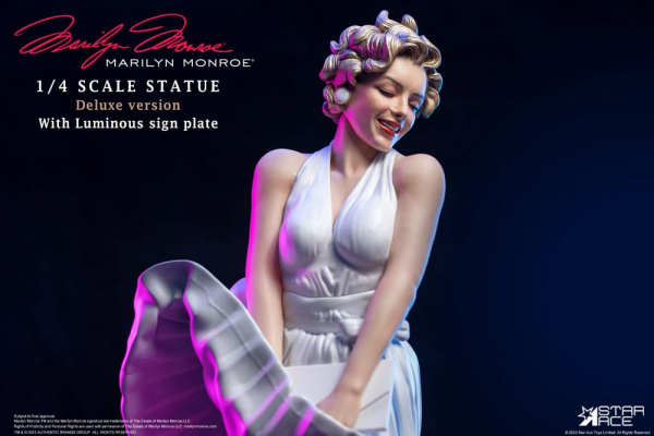 Marilyn Monroe Statue 1:4 Deluxe Version, 50 cm