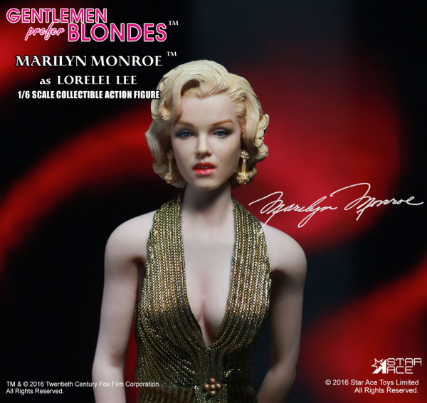 Marilyn Monroe Gold Dress Ver.