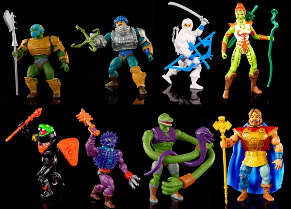 MOTU Origins Action Figure Set Summer 2023, Masters of the Universe, 14 cm